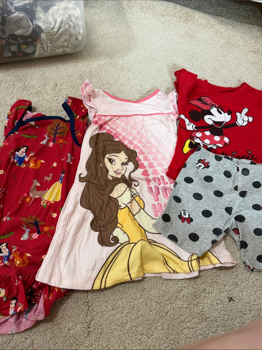 Girls 4T Disney bundle